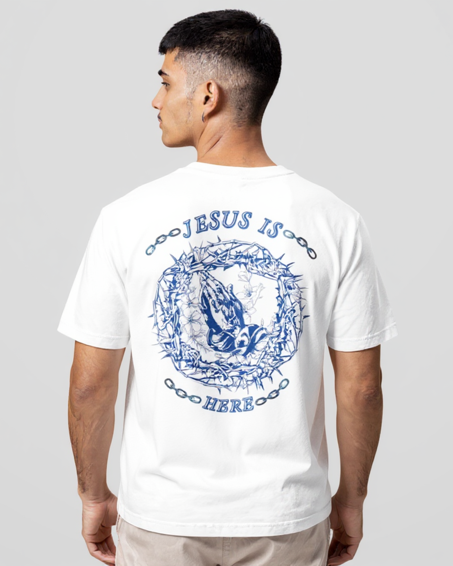 JESUS IS HERE TEE